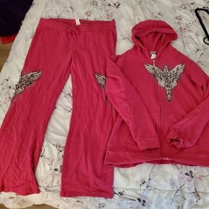 - PINK SWEATSUIT